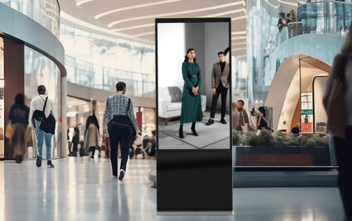 Open Cell Freestanding Kiosk
