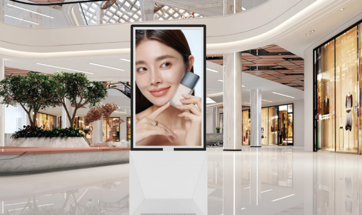 Double-sided Floor Stand Display