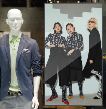 Street Window Facing Display