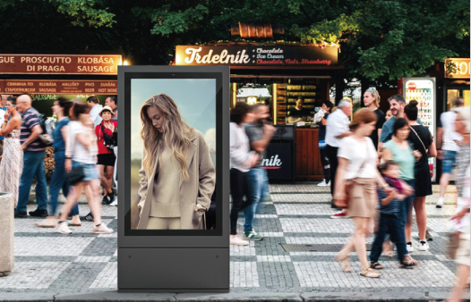 Outdoor Double-side Kiosk